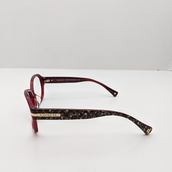 🕶️Frame only! Coach L546 AMBER HC8105F-523614 Butterfly Sunglasses / ALG751🕶️​ - Picture 5 of 9